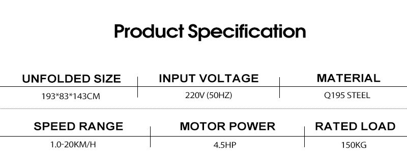Binnenshuis multifunctionele commerciële loopband Binnenshuis multifunctionele commerciële loopband