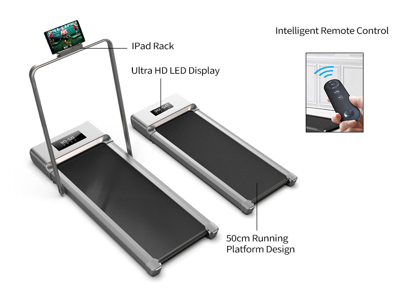 Onder-desk loopband met LCD-display Onder-desk loopband met LCD-display