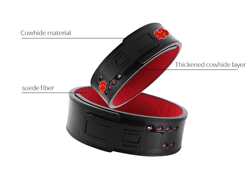 Aangepaste powerlifting riem hefgordel