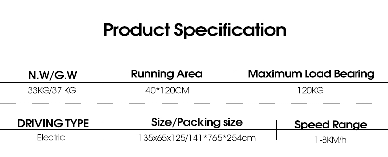 Multifunctionele opvouwbare medium-treadmill voor Home Gym Multifunctionele opvouwbare medium-treadmill voor Home Gym