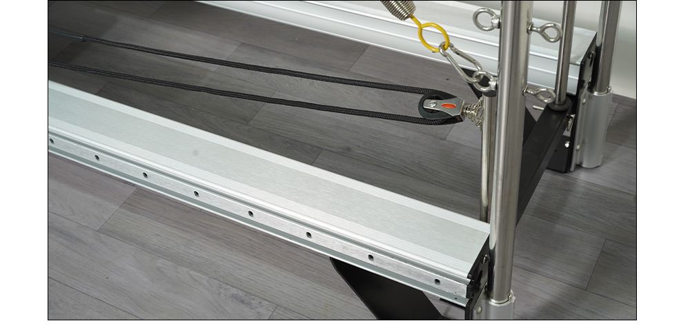 Aluminium legering Pilates Reformer met handdoek Aluminium legering Pilates Reformer met handdoek