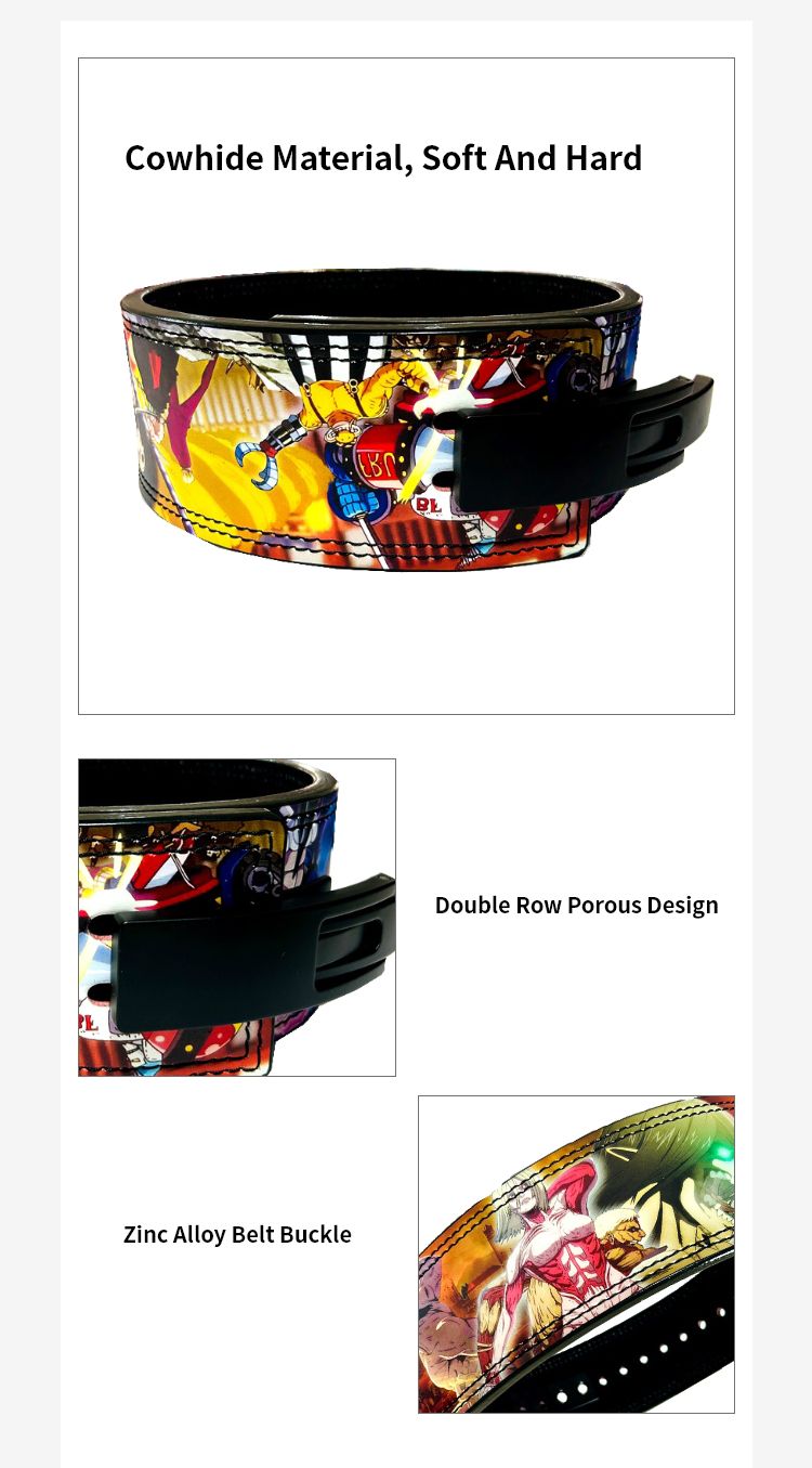 Nieuwe aankomst Anime Drukgewichthefgordel Nieuwe aankomst Anime Drukgewichthefgordel