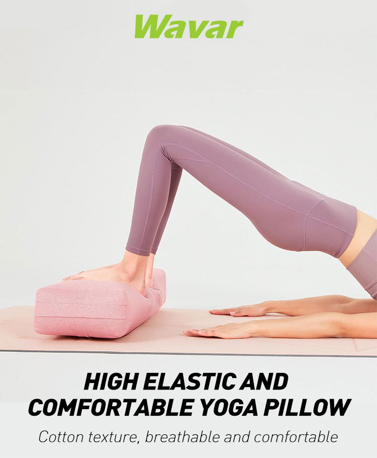 Bolster kussen premium meditatie bolsters ondersteunend rechthoekig kussen