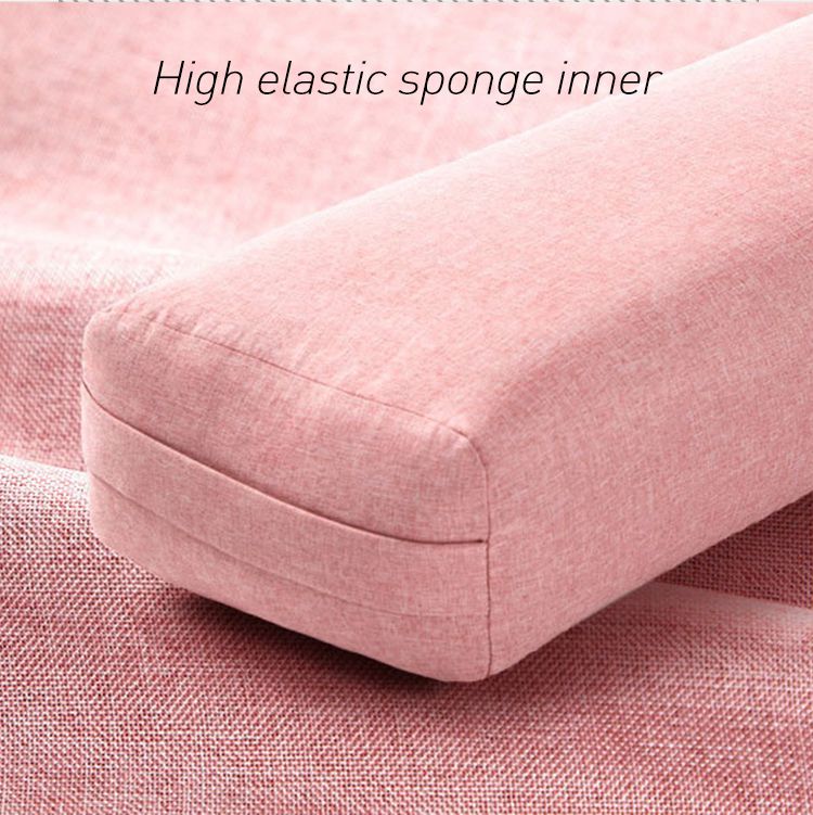 Bolster kussen premium meditatie bolsters ondersteunend rechthoekig kussen