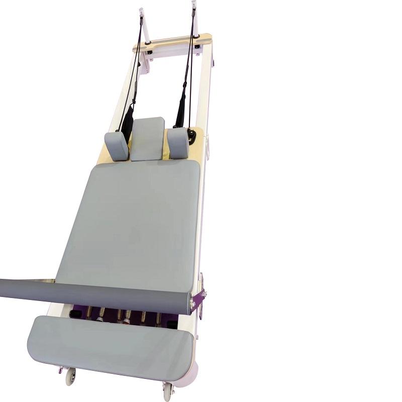 Opvouwbare aluminium pilates hervormer lichaamsbouw van hoge kwaliteit commercieel gebruik