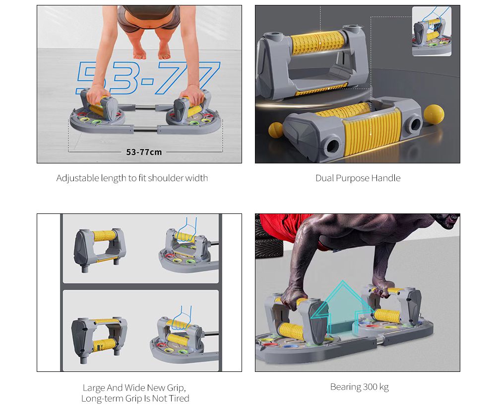 Verstelbaar push-upbord Verstelbaar push-upbord