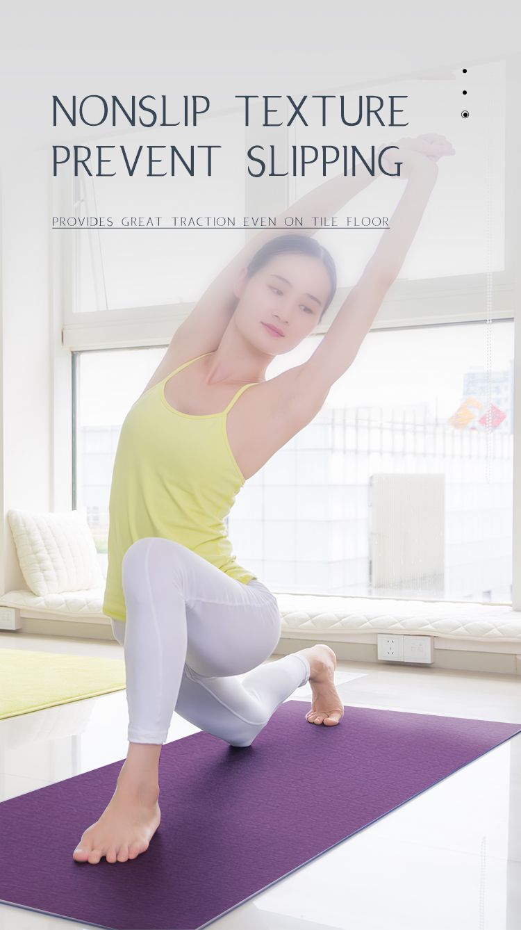 Dubbele laag tpe yogamat