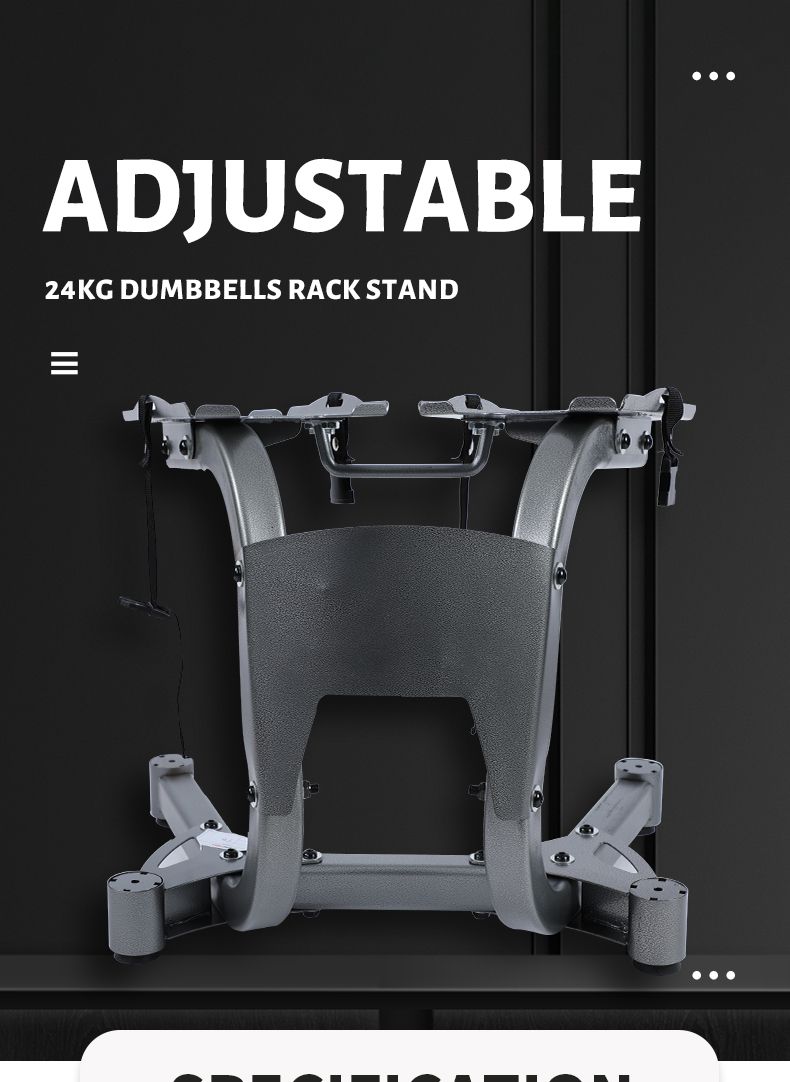 24kg verstelbare Dumbbells Rack Stand 24kg verstelbare Dumbbells Rack Stand