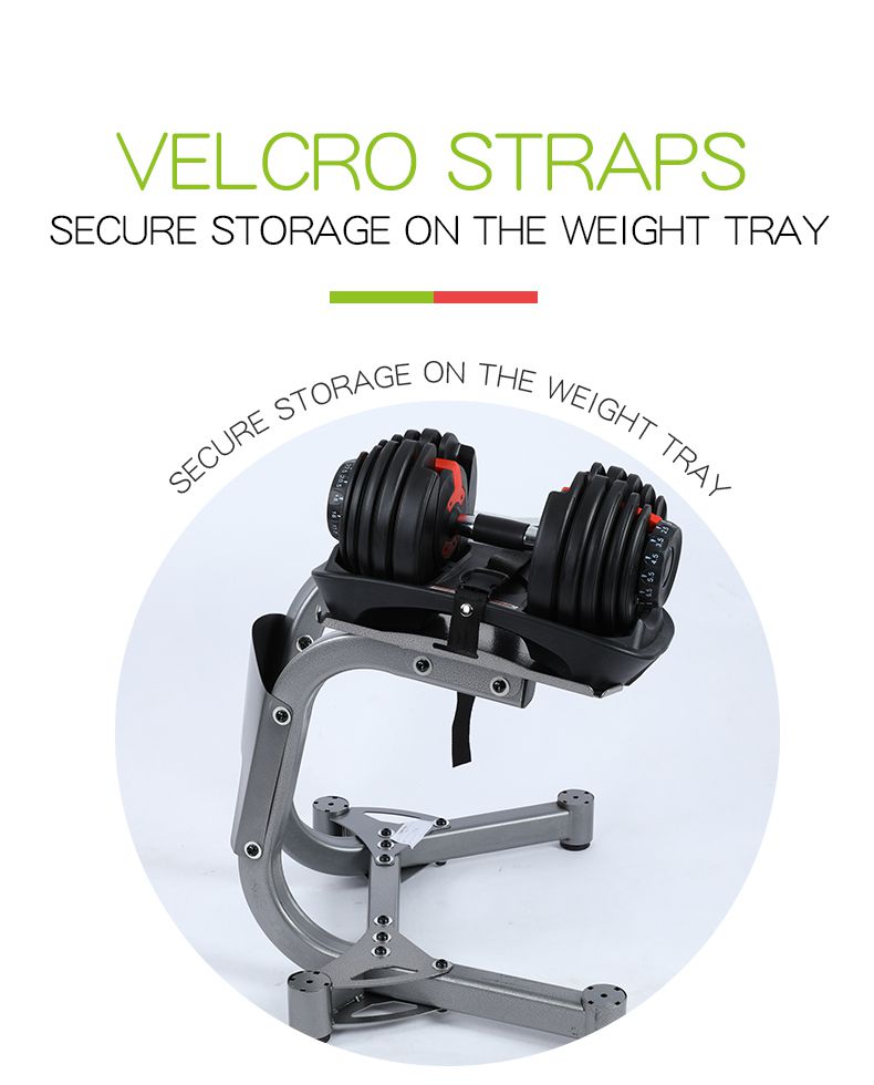 24kg verstelbare Dumbbells Rack Stand 24kg verstelbare Dumbbells Rack Stand