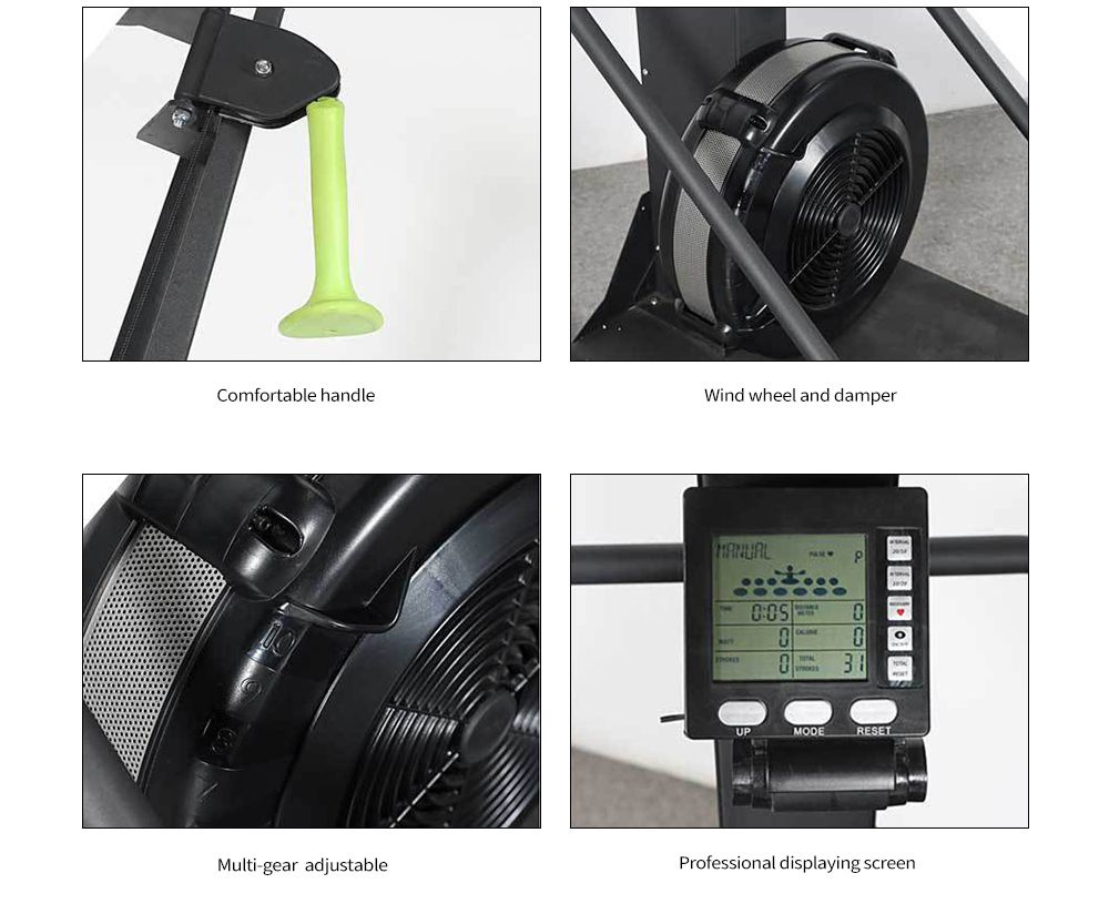 Aerobe fitness windweerstand ski -machine