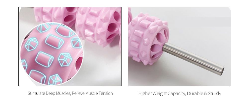 Massagestok met 3D -diamanten textuur