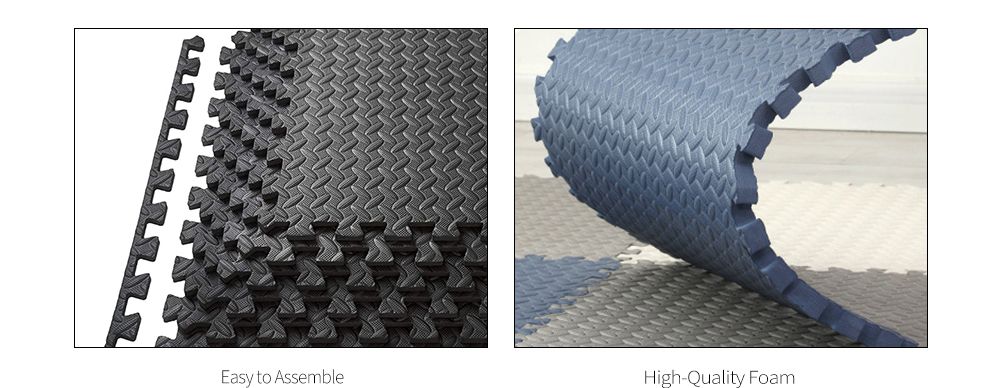 Bladtextuur anti-skid trainingsmatten