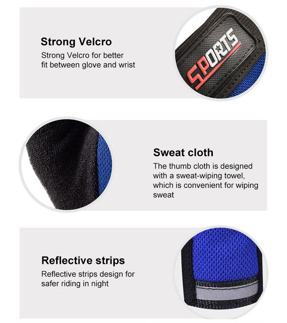 Outdoor motorfietsbescherming Halve handschoenen