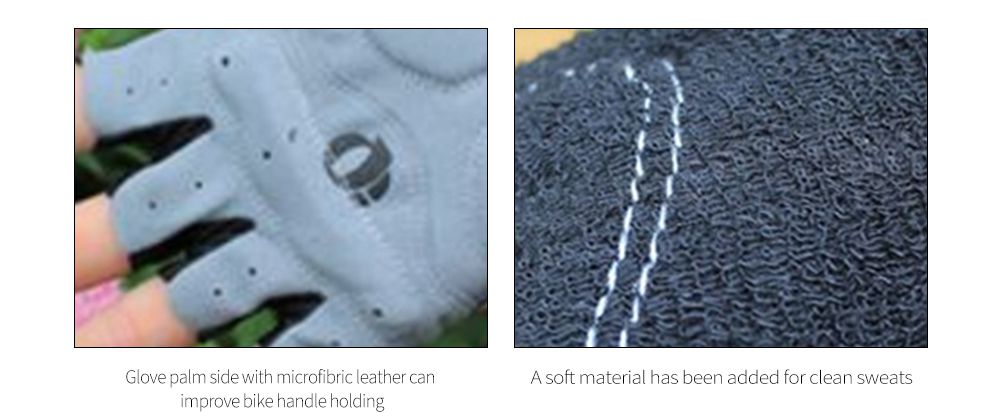 Buiten fiets half vinger rijdende handschoen