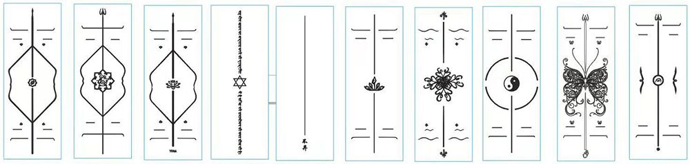 Frosted PU rubberen yogamat Frosted PU rubberen yogamat