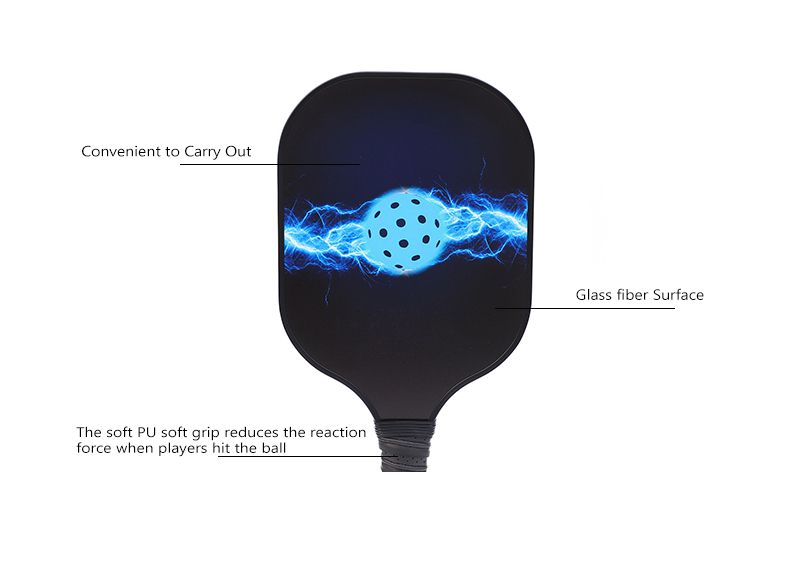 Pickle Ball Paddle (glasvezel) Pickle Ball Paddle (glasvezel)