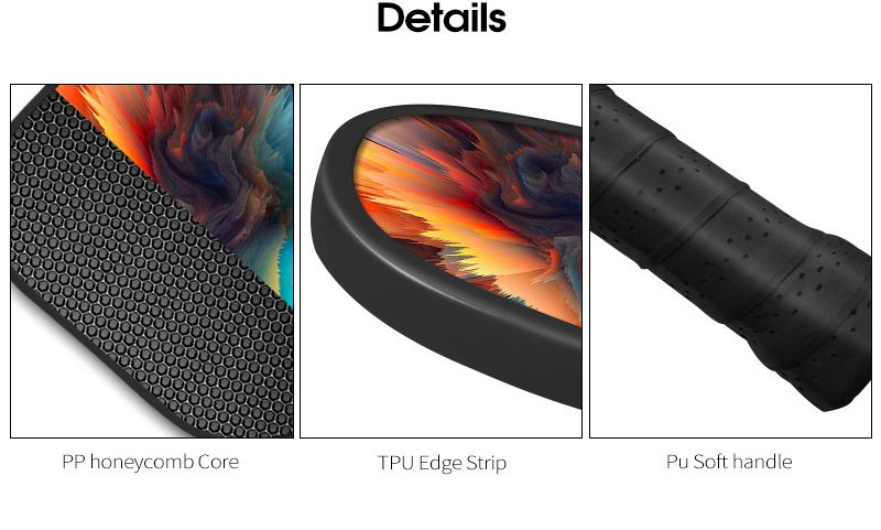 Pickle Ball Paddle (glasvezel) Pickle Ball Paddle (glasvezel)