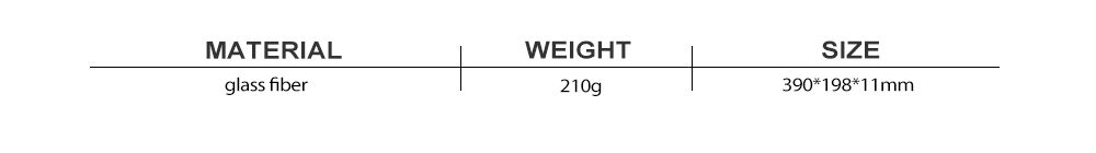 Glasvezel enkele peddel