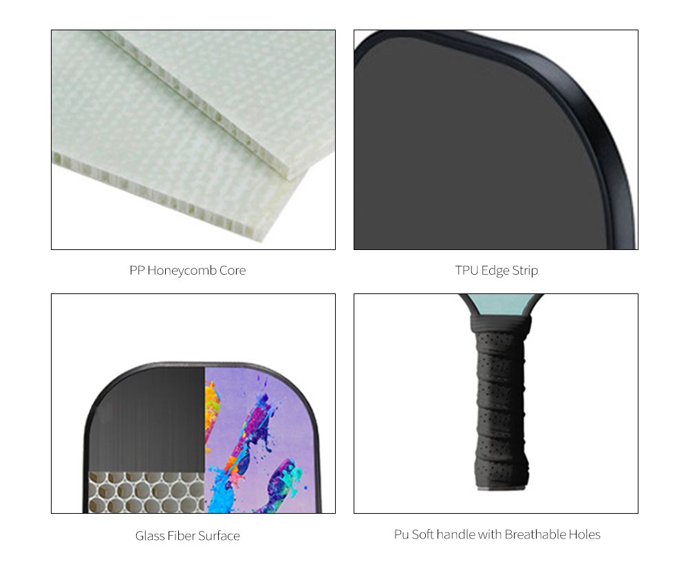 Glasvezel enkele peddel