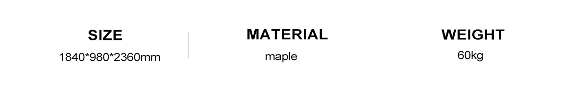 Pilates tweerichtingsdia-apparatuur met vrijstaande ladder