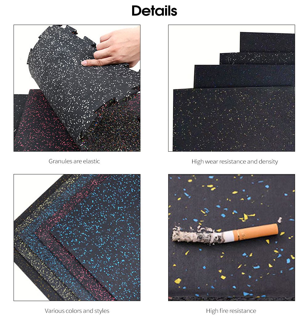 Tanden rubberen vloermat