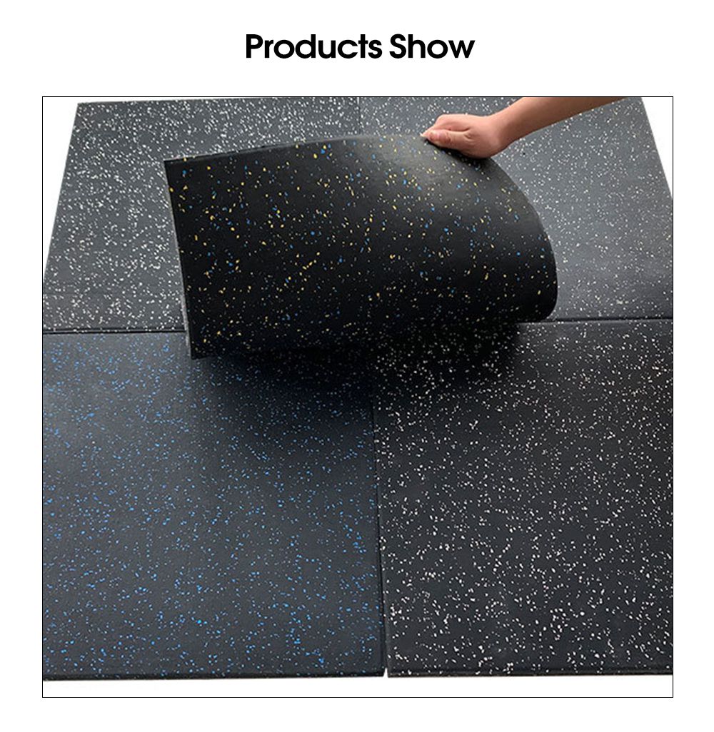 Tanden rubberen vloermat