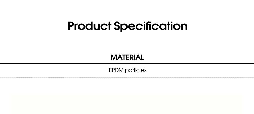 Rubberen vloermat gespijl