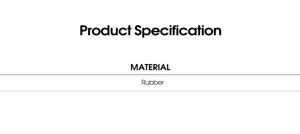 Flat bodem rubberen vloermatten