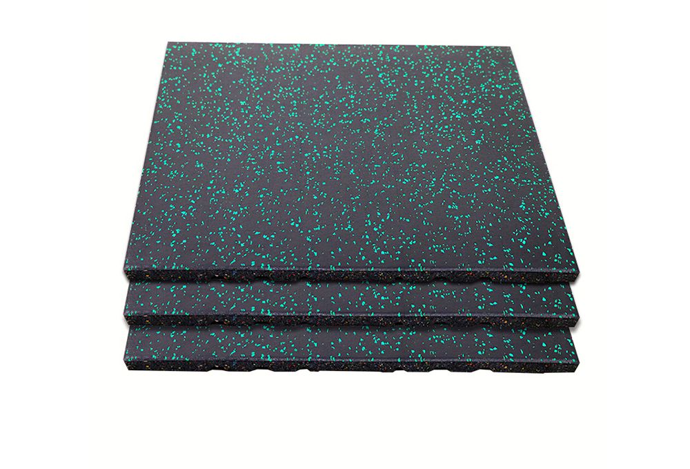 Flat bodem rubberen vloermatten