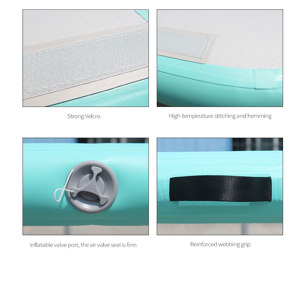 Opblaasbare gymnastische mat