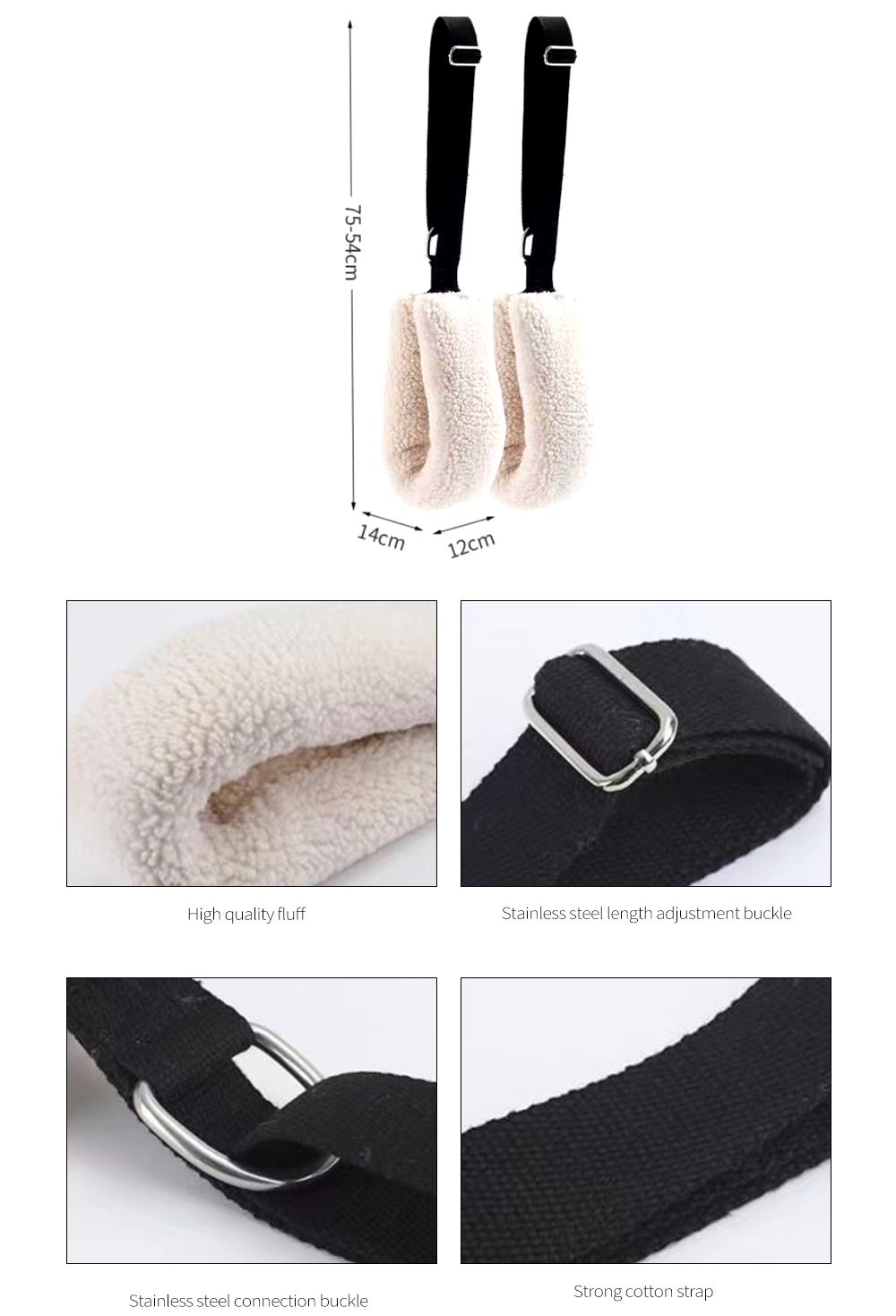 Cadillac pluche handvat