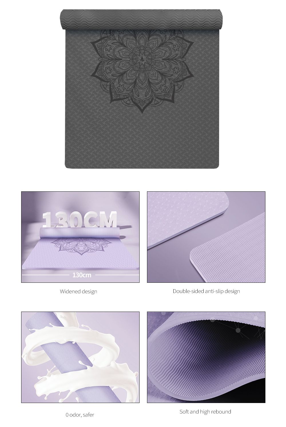 Yogamat voor 2 mensen gebruiken