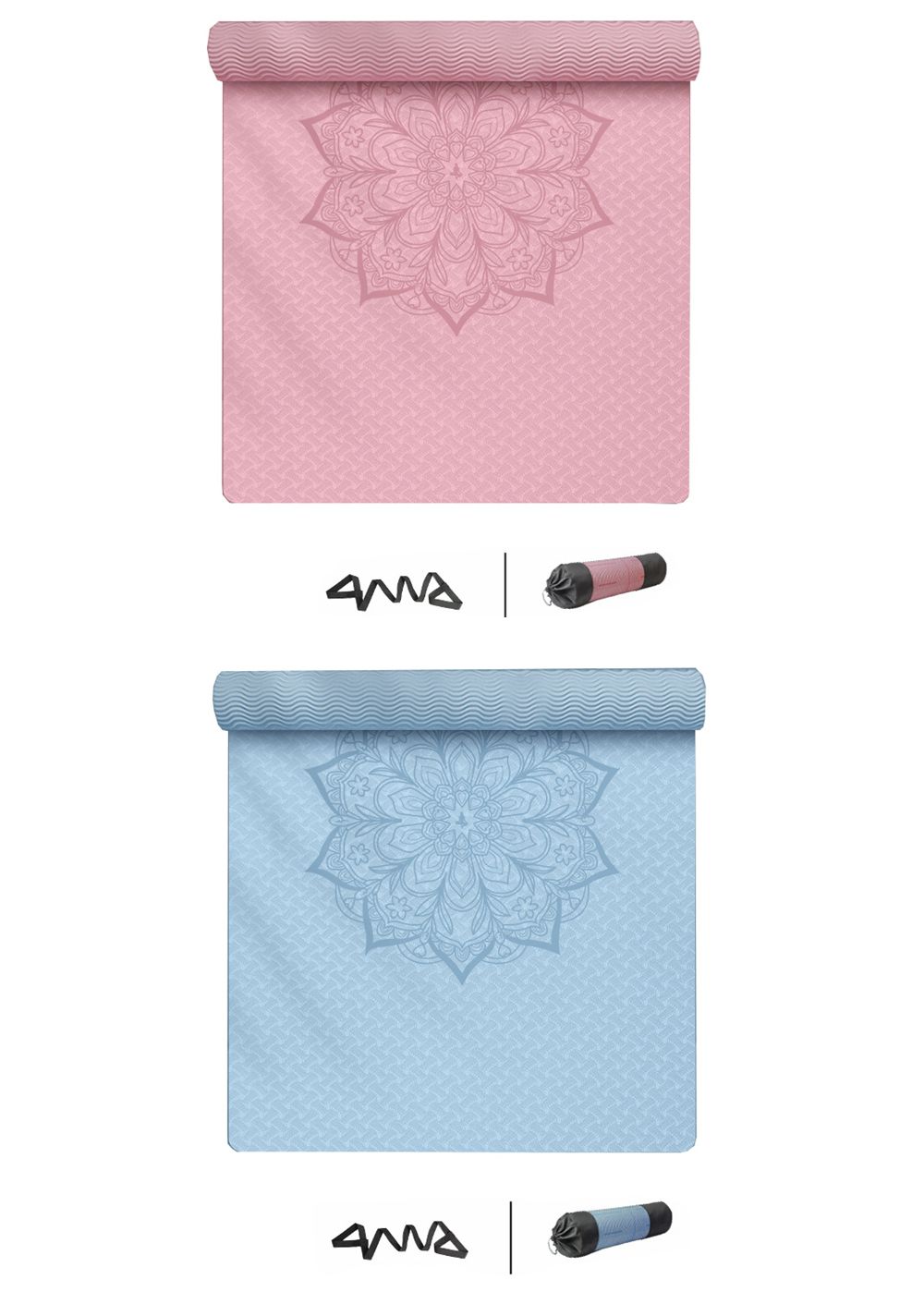 Yogamat voor 2 mensen gebruiken