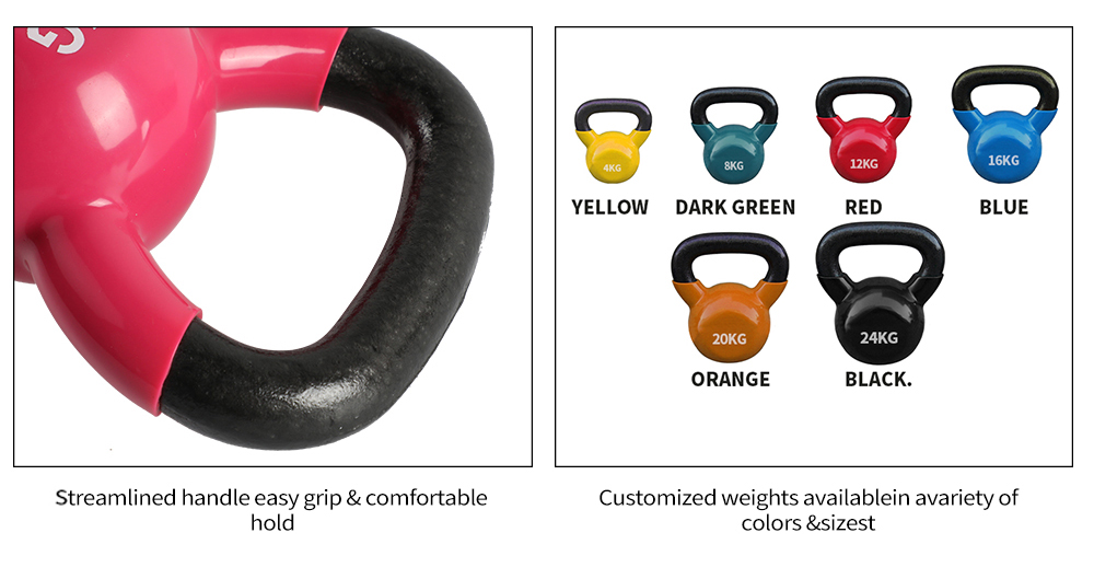 Dompelende kettlebell