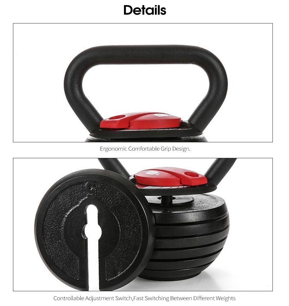 Verstelbare kettlebell