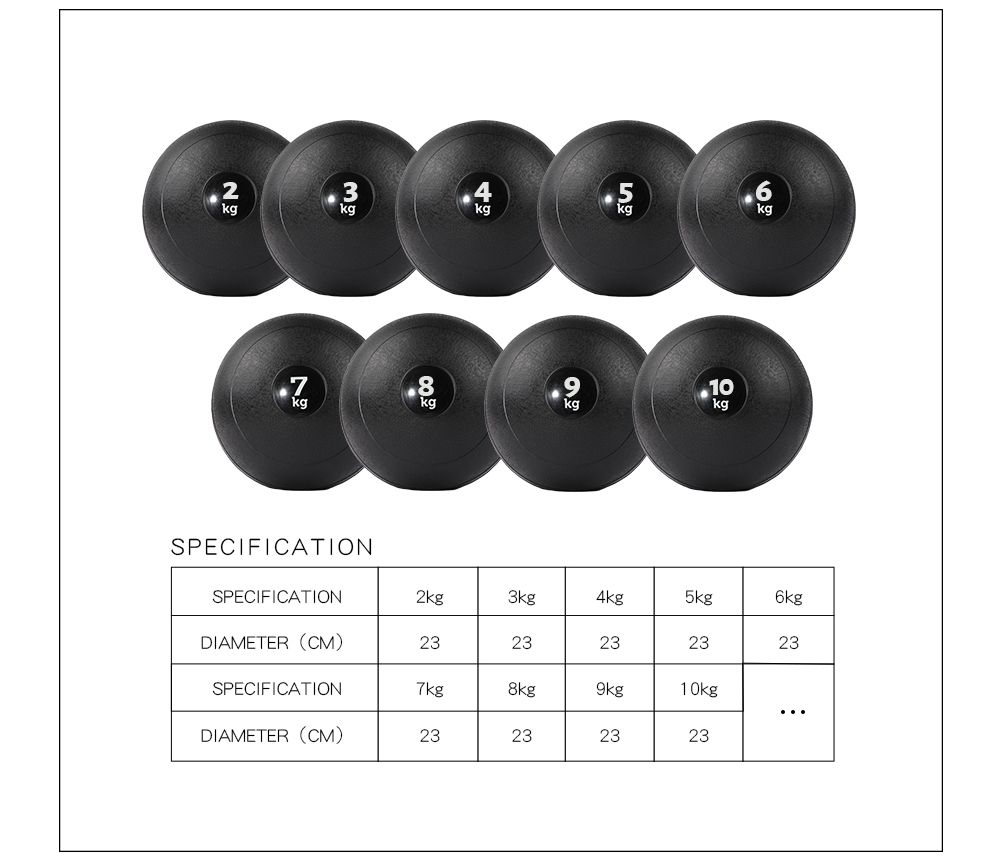 PVC Stone No Bounce Slam Ball Wall Medicine Ball PVC Stone No Bounce Slam Ball Wall Medicine Ball