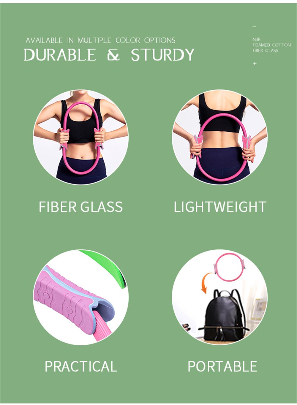 Verbeterde Unbreakable Pilate Ring Circle Verbeterde Unbreakable Pilate Ring Circle