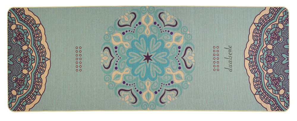 Niet-slip jute natuurrubber eco yoga mat Niet-slip jute natuurrubber eco yoga mat