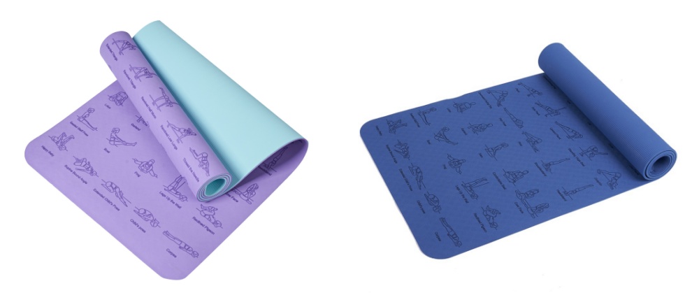 Aangepast patroon milieuvriendelijke TPE-yogamat