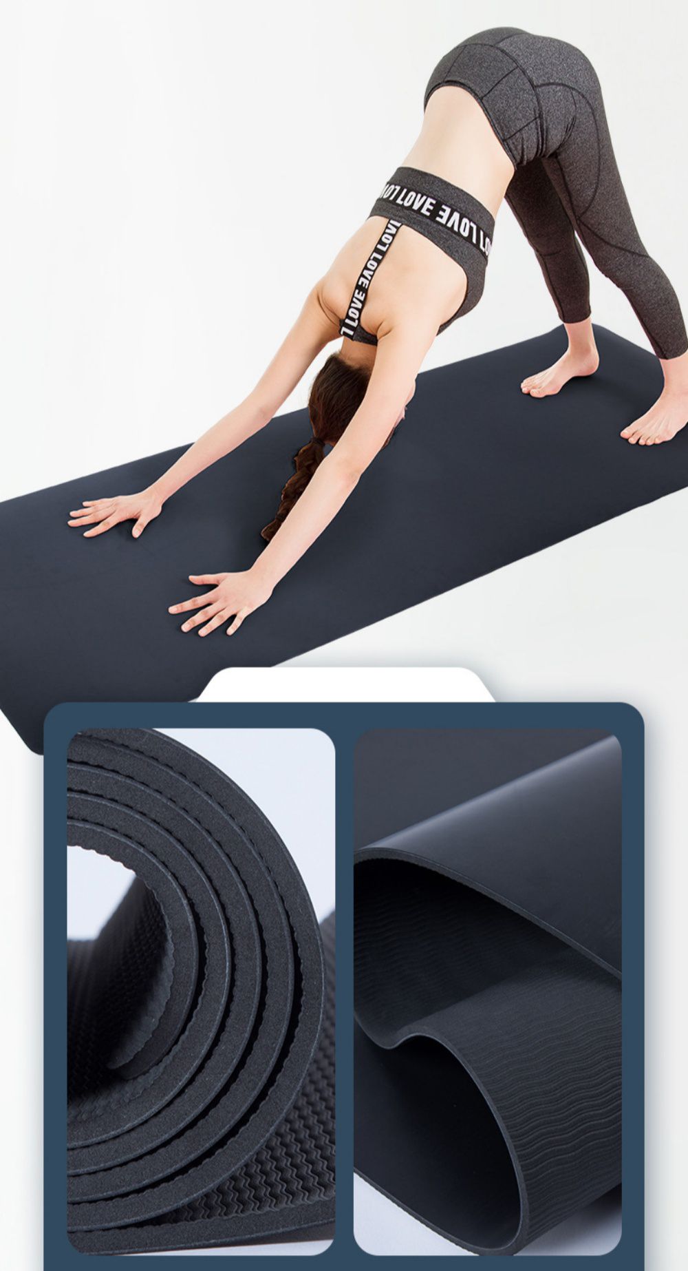Pu tpe yoga mat