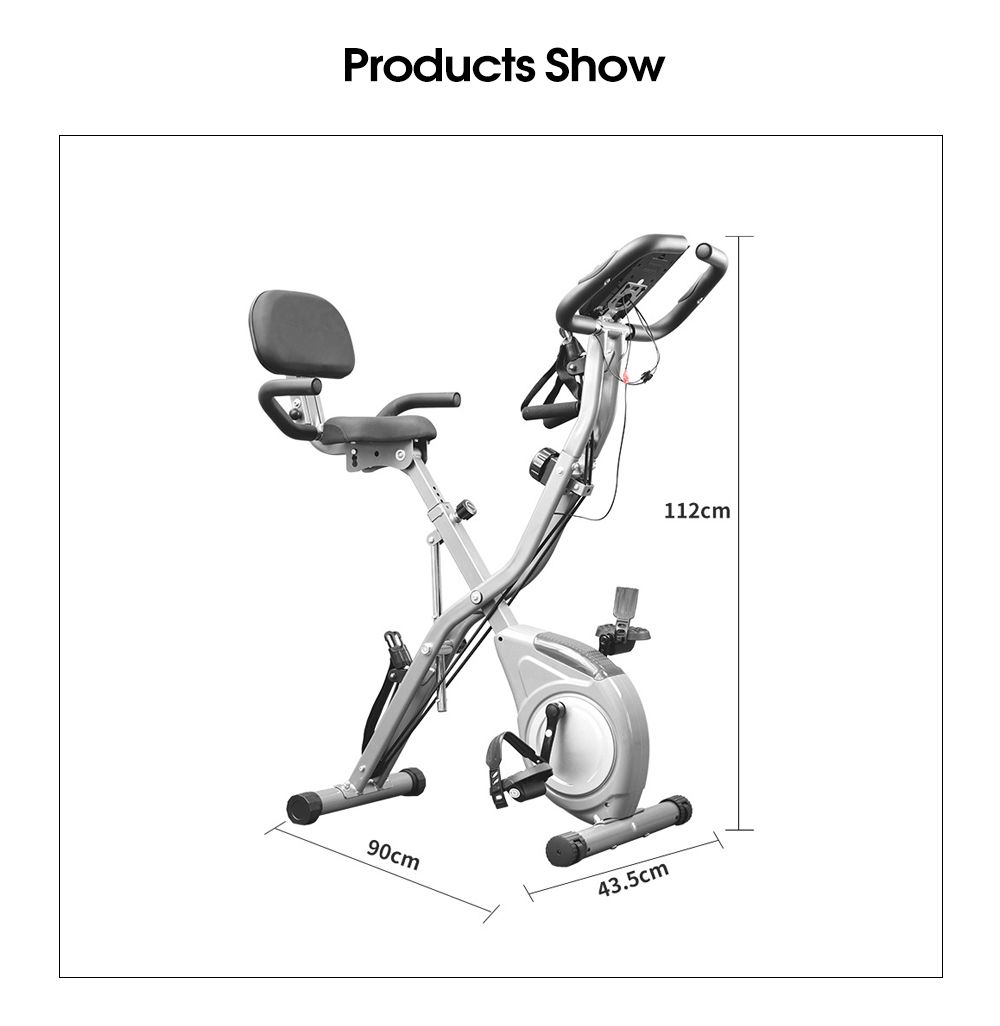 Opvouwbare draaiende fiets voor thuis