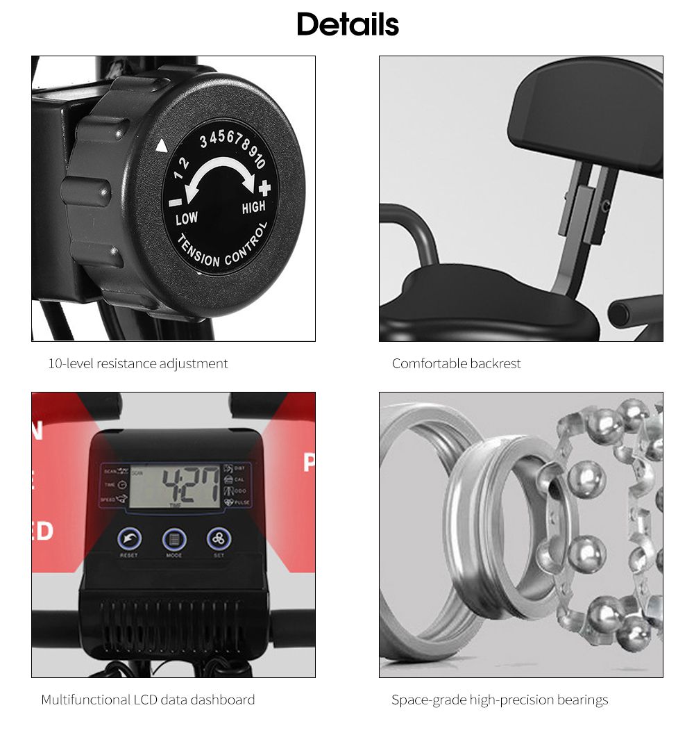 Opvouwbare trainingsfiets voor cardio Opvouwbare trainingsfiets voor cardio