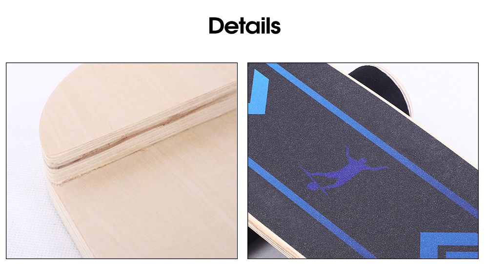 Anti-slip balansbord