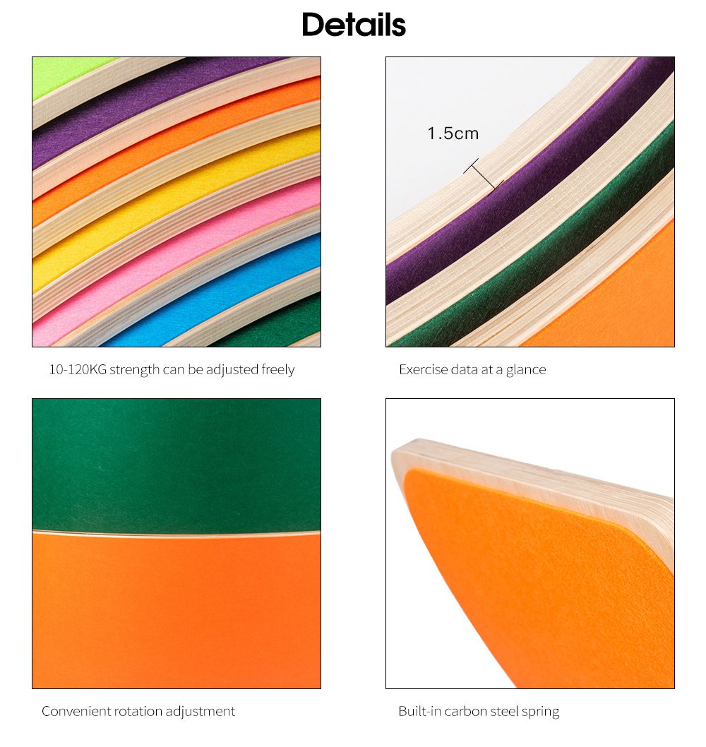 Houten balansbord Houten balansbord