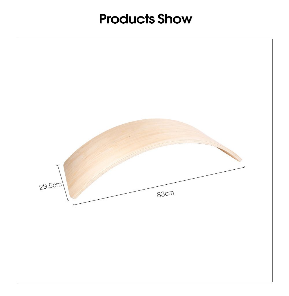 Houten balansbord Houten balansbord