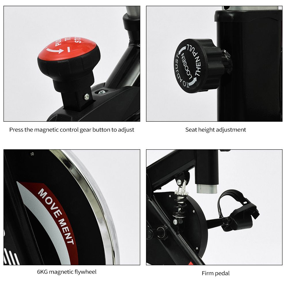 Home draaiende fiets