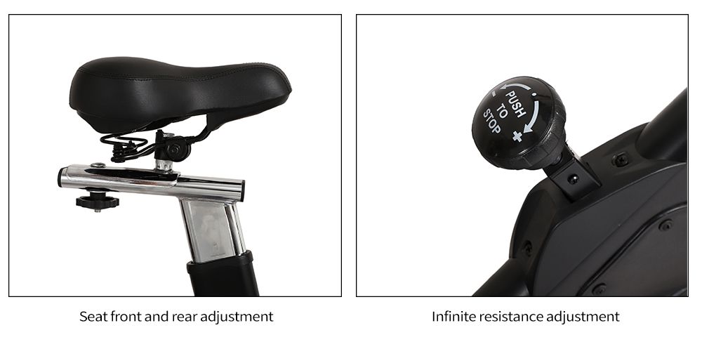 Fietsfiets voor indoor fitness