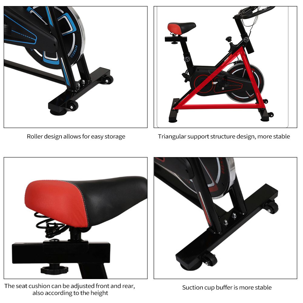 Binnenoefeningen fiets stationair Binnenoefeningen fiets stationair