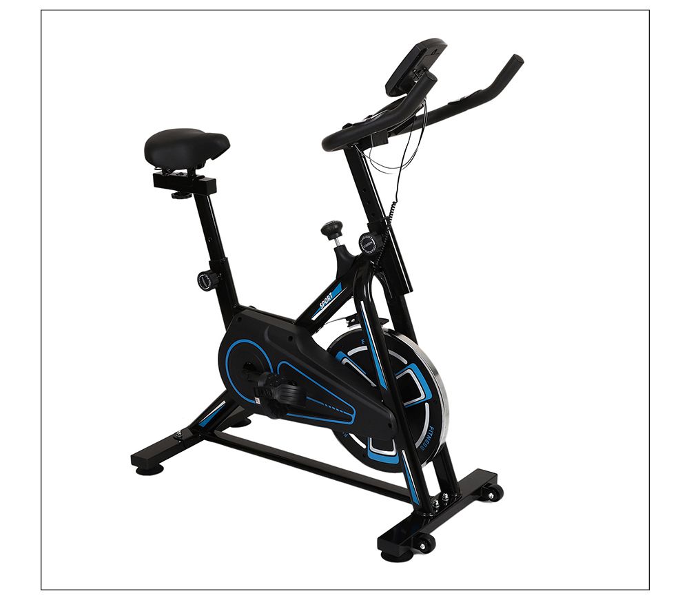 Binnenoefeningen fiets stationair Binnenoefeningen fiets stationair