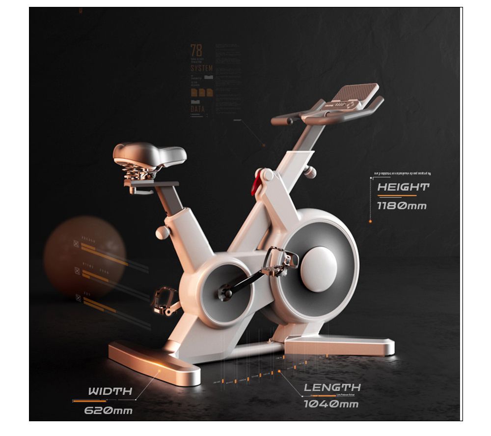 Volledig ingesloten magnetische controle spinning fiets